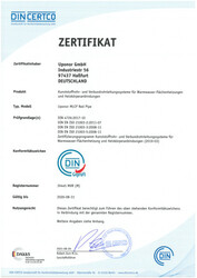 UPONOR CER MLCP RED SYS MECH DIN CERTCO MVR DE EN